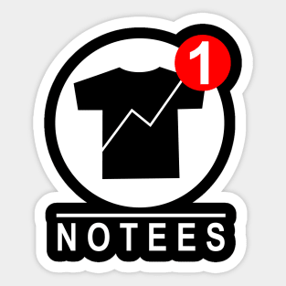 Notice with Notees Sticker